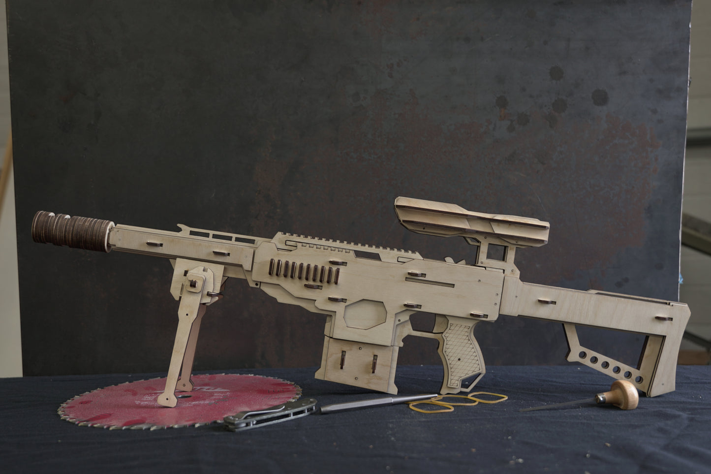 Rubber Band Sniper Rifle