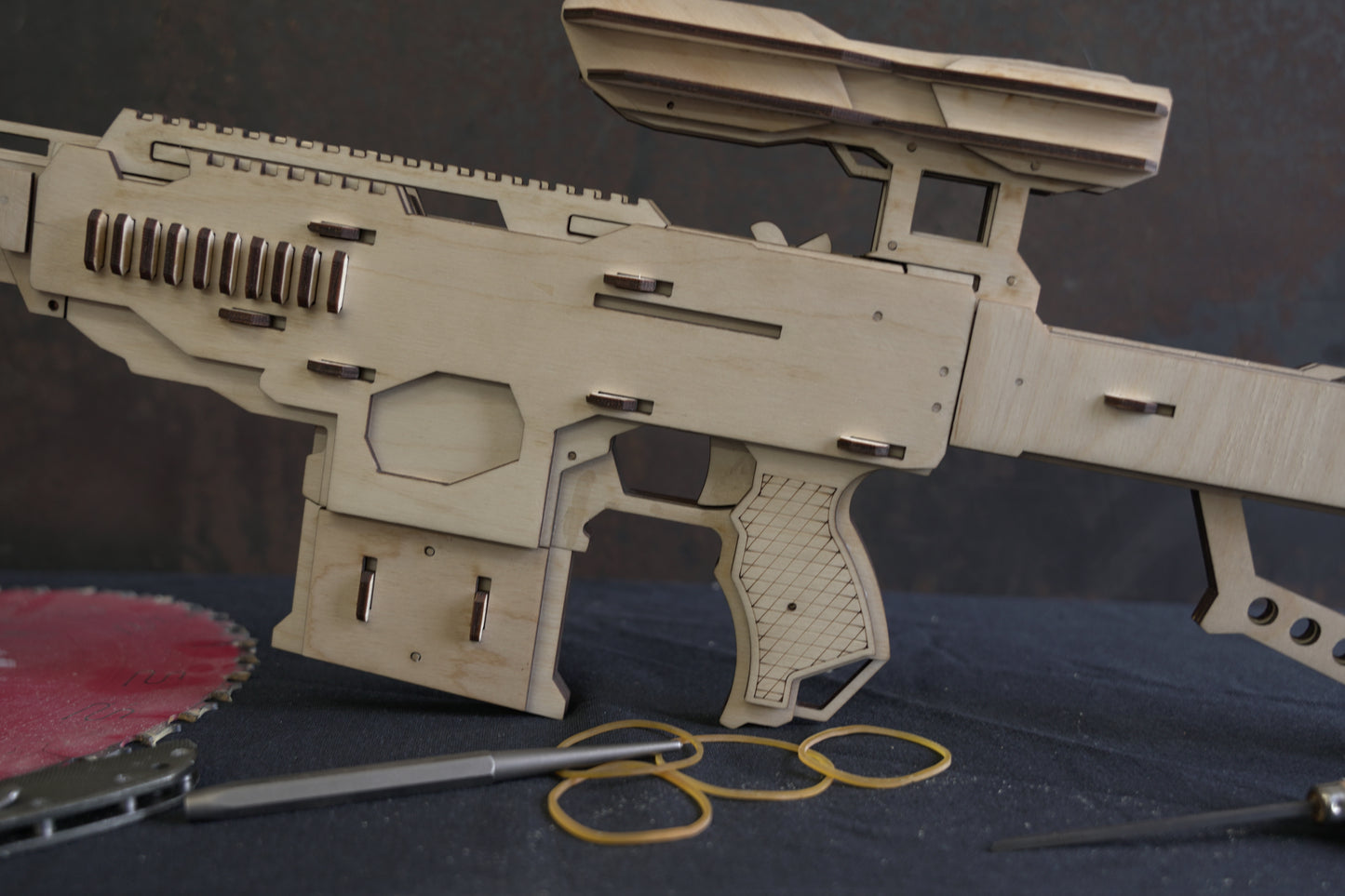 Rubber Band Sniper Rifle