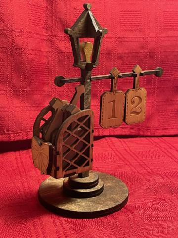 Advent Countdown Lamp