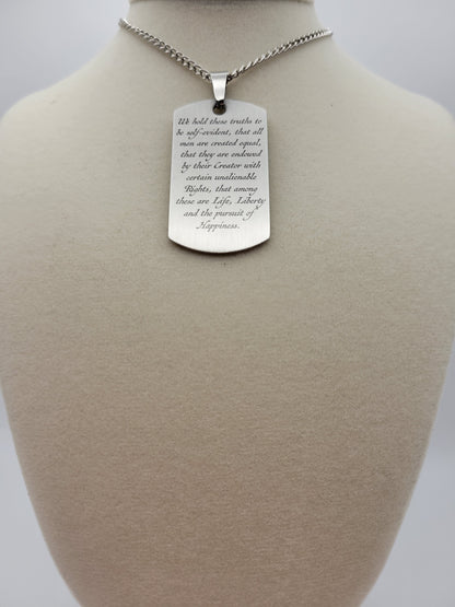 250th Anniversary Necklace/Keychain