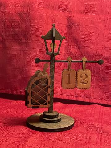 Advent Countdown Lamp