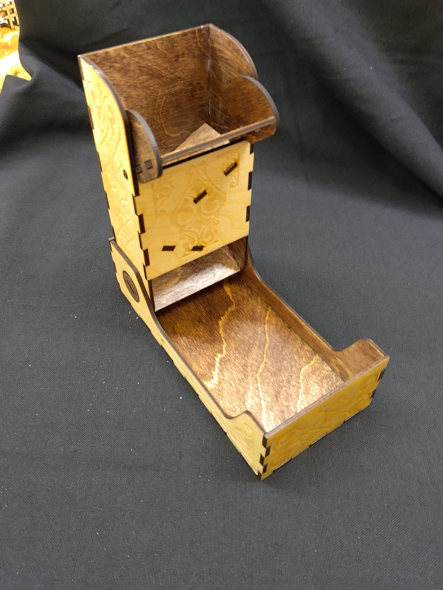 Wooden Dice Towers