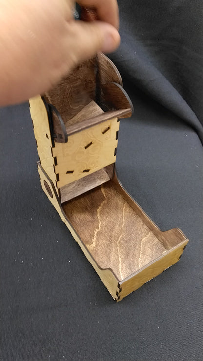 Wooden Dice Towers